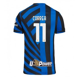 Inter Milan Joaquin Correa #11 Heimtrikot 2024-25 Kurzarm